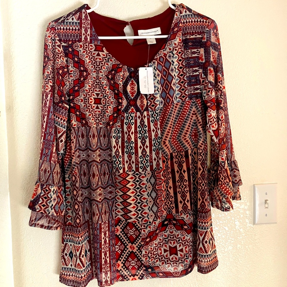 Christopher & Banks women’s blouse size medium new with tags